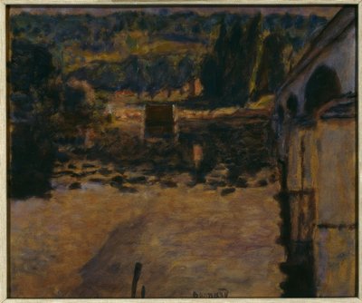 Le pont à Vernon - Pierre Bonnard