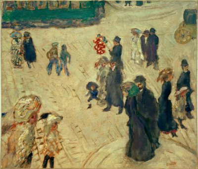 Le tramway vert - Pierre Bonnard