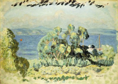 Les Eucalyptus - Pierre Bonnard