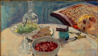 Nature morte à la figure (Marthe Bonnard) - Pierre Bonnard