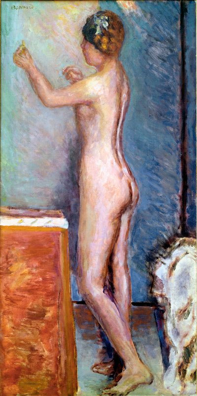 Nu sur fond bleu - Pierre Bonnard