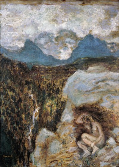 Nue au Rocher - Pierre Bonnard