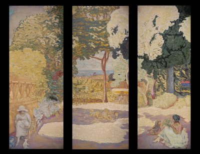 Sur la Méditerranée (triptyque) - Pierre Bonnard