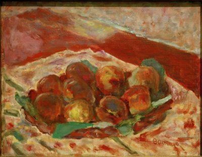 Panier de pêches - Pierre Bonnard