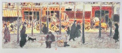 Boulevard parisien, 1896 - Pierre Bonnard