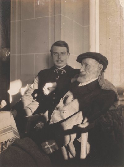 Pierre-Auguste et Jean Renoir, vers 1916 - Pierre Bonnard