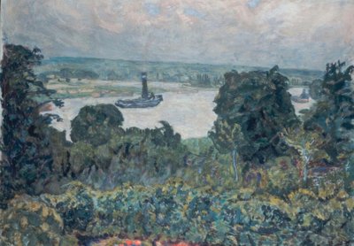 Remorqueur sur la Seine - Pierre Bonnard