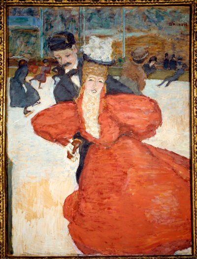 Patineurs - Pierre Bonnard