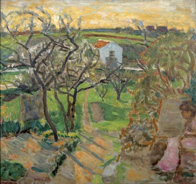 Coucher de soleil printanier, 1909 - Pierre Bonnard