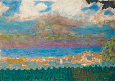 Ciel orageux sur Cannes - Pierre Bonnard