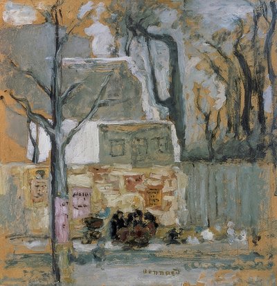 Coin de rue à Paris. Vers 1905 - Pierre Bonnard