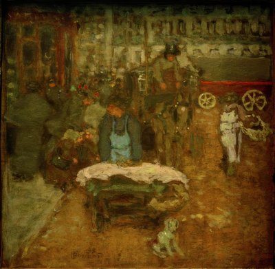 Sur le boulevard - Pierre Bonnard