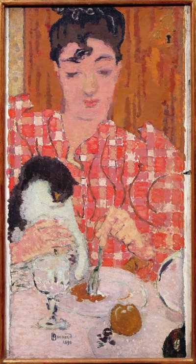 Le chemisier à carreaux, 1892 - Pierre Bonnard