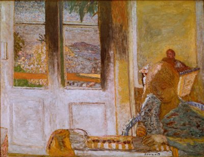 La fenêtre française (Matin à Le Cannet) - Pierre Bonnard
