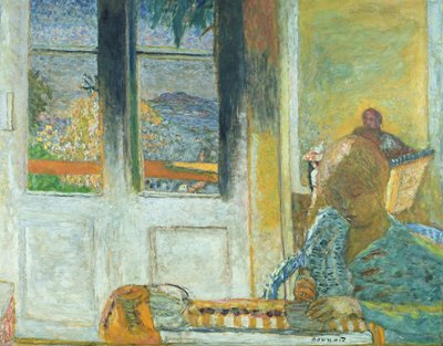 Les Fenêtres françaises ou, Matin à Le Cannet, 1933 - Pierre Bonnard
