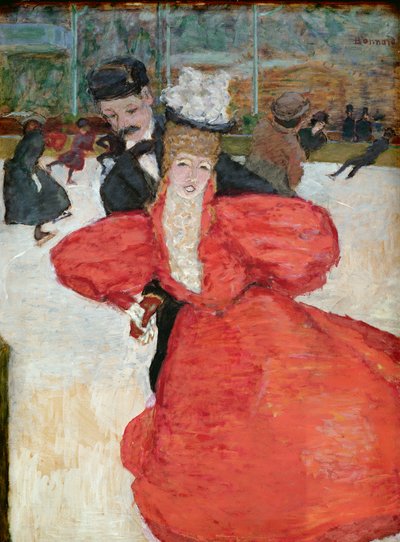 La patinoire ou Les patineurs, c.1896-98 - Pierre Bonnard