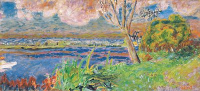 La Seine à Vernon, c.1923 - Pierre Bonnard