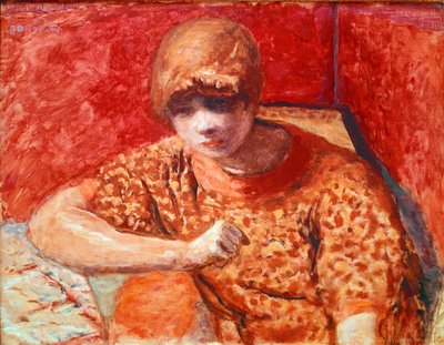 La blouse orange - Pierre Bonnard