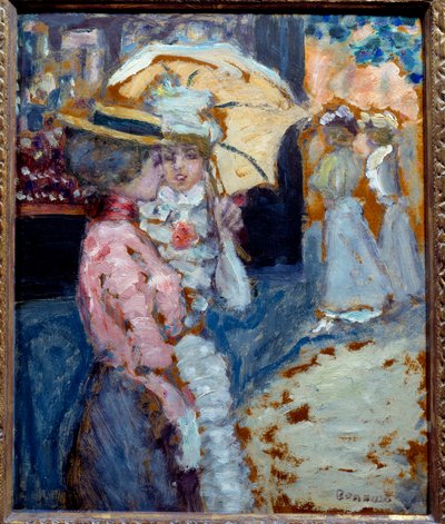 La promenade - Pierre Bonnard