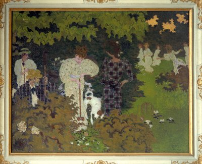 Crépuscule ou Partie de croquet - Pierre Bonnard