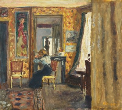 Femme dans un intérieur, vers 1908 - Pierre Bonnard