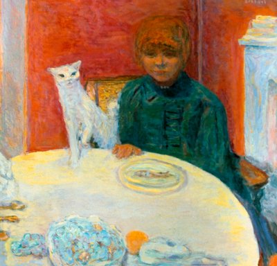 Femme avec un Chat, 1912 - Pierre Bonnard