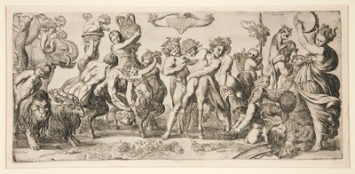 Bacchus et son entourage - Pierre Brebiette