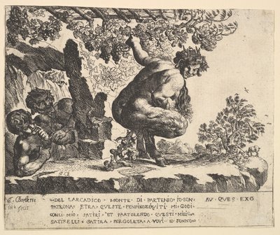 La Naissance des Satyres, 1610-42 - Pierre Brebiette