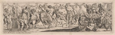 Nymphes et satyres dansant - Pierre Brebiette
