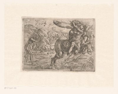 Hercule sauve Déjanire de Nessus - Pierre Brebiette