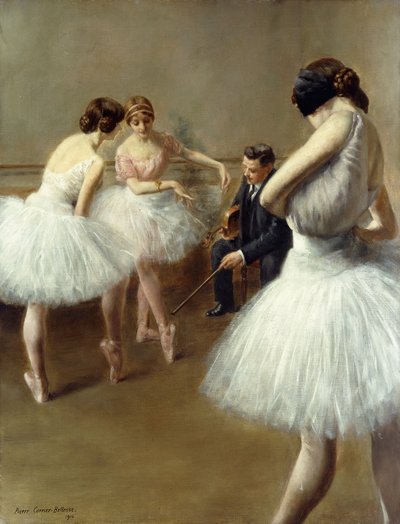 La Leçon de ballet - Pierre Carrier Belleuse