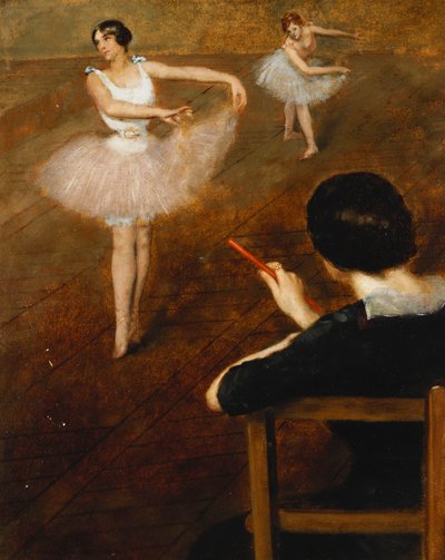La leçon de ballet - Pierre Carrier Belleuse