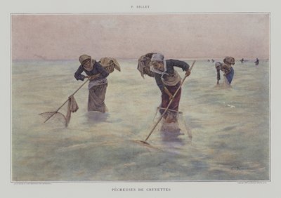 Pecheuses de Crevettes - Pierre Celestin Billet