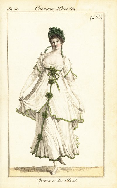 Femme dansant à un bal, Paris - Pierre Charles Baquoy