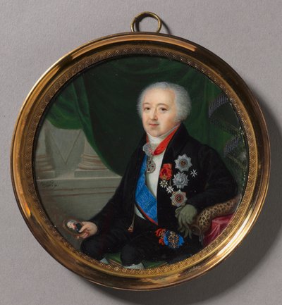 Portrait du Prince Alexandre Bezborodko - Pierre Charles Cior