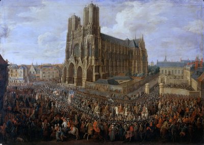 Cavalcade de Louis XV après son couronnement, 26 octobre 1722 - Pierre Denis II Martin