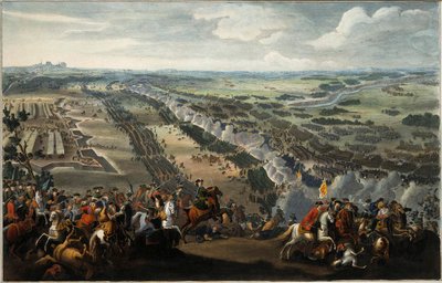La Bataille de Poltava le 27 juin 1709, après 1724 - Pierre Denis II Martin