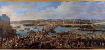 Vue de la ville de Rouen prise de Saint Sever - Pierre Denis Martin