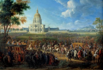Visite du roi Louis XIV à l