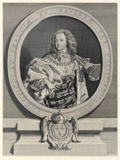Louis XV, Roi de France (1710-1774) - Pierre Drevet