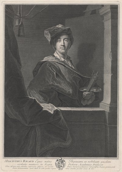 Hyacinthe Rigaud - Pierre Drevet, after Hyacinthe Rigaud
