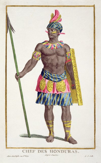 Chef des Honduriens, 1780 - Pierre Duflos