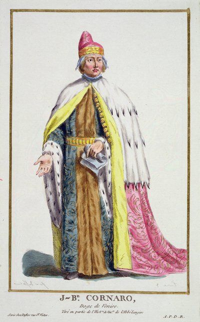 Giovanni Cornaro (1647-1722) Doge de Venise, de 