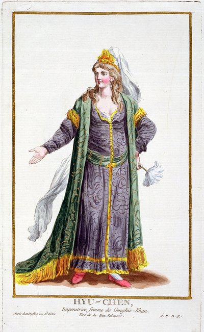Hyu-Chen, épouse de Gengis Khan, de 