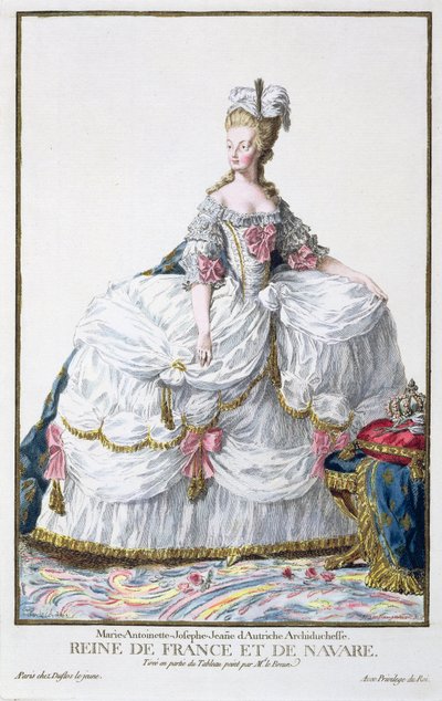Marie-Antoinette (1752-93) de 