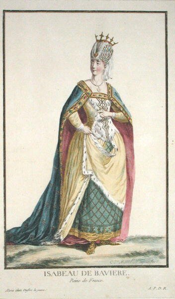Reine Isabelle de Bavière (1371-1435) de 