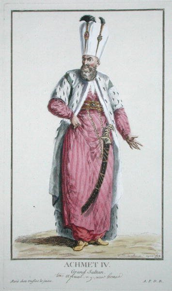 Sultan Achmet IV (r.1603-17) de 