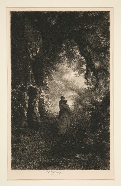 Silence et Nuit des Bois - Pierre Edmond Alexandre Hedouin