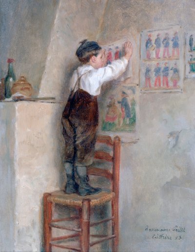 Dans la salle de classe, 1883 - Pierre Edouard Frere