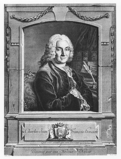 Portrait de Charles Jean François Hénault - Pierre Etienne Moitte